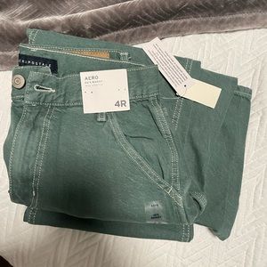 green 90s baggy carpenter jeans